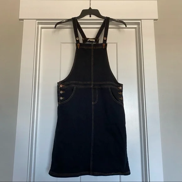 Shop Zoco Dresses | Shop Zoco Denim Overall Dress | Color: Blue | Size: S | Hunnahbunz's Closet